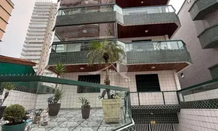 Apartamento com 2 quartos, Aviação, Praia Grande - R$ 360 mil, Cod: 12137