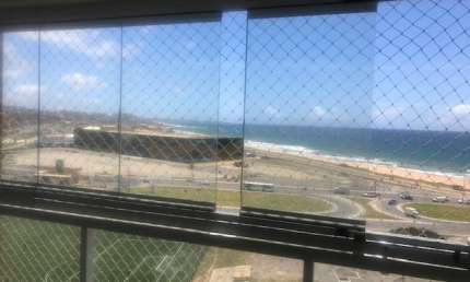 2 Quartos 1 suíte, Varanda Gourmet frente Mar em Armação /Salvador / Bahia