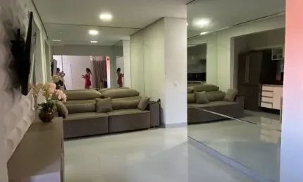 Apartamento mobiliado térreo com garden  2 quartos sendo 1 suíte