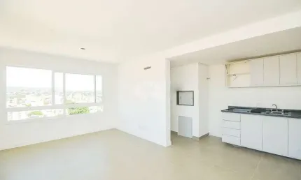 Dois dormitórios , novo , com churrasqueira, vista definida e duas vagas