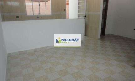 Sobrado com 2 quartos, Vila Atlântica, Mongaguá - R$ 215 mil, Cod: 60808