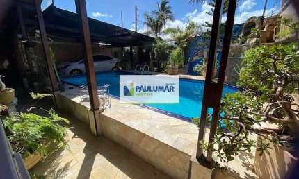 Casa com 4 dorms, Jardim Praia Grande, Mongaguá - R$ 600 mil, Cod: 828415