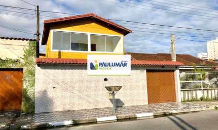 Sobrado com 5 quartos, Vila São Paulo, Mongaguá - R$ 555 mil, Cod: 828750