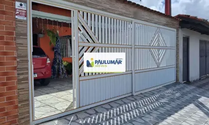 Casa com 2 dorms, Balneário Itaguai, Mongaguá - R$ 270 mil, Cod: 832109