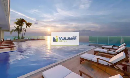 Apartamento com 2 dorms, Vila São Paulo, Mongaguá - R$ 385 mil, Cod: 832380