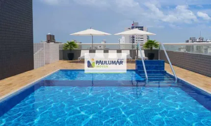 Apartamento com 1 dorm, guilhermina, praia grande - r$ 380 mil, cod: 832403