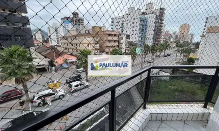 Apartamento com 1 dorm, guilhermina, praia grande - r$ 305 mil, cod: 832537
