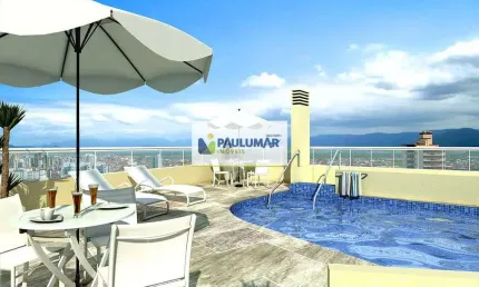 Apartamento com 2 dorms, guilhermina, praia grande - r$ 680 mil, cod: 832617