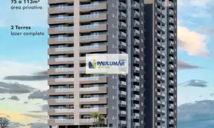 Apartamento com 2 dorms, Vila São Paulo, Mongaguá - R$ 390 mil, Cod: 832872