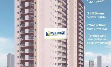 Apartamento com 2 dorms, JADIM PRAIA GRANDE, Mongaguá - R$ 340 mil, Cod: 832876