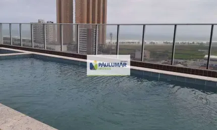 Apartamento com 1 dorm, Mirim, Praia Grande - R$ 390 mil, Cod: 832884