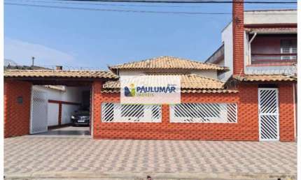 Casa com 3 dorms, Jardim Santana, Mongaguá - R$ 550 mil, Cod: 832996