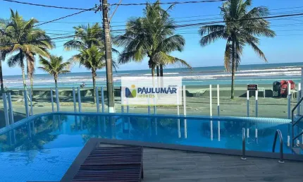 Apartamento com 2 dorms, Vila Atlântica, Mongaguá - R$ 400 mil, Cod: 833029