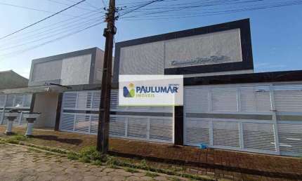 Sobrado de Condomínio com 2 dorms, Balneário Itaóca, Mongaguá - R$ 320 mil, Cod: 832355