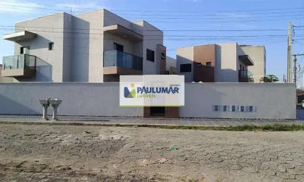 Sobrado de Condomínio com 2 dorms, Vila Anhanguera, Mongaguá - R$ 375 mil, Cod: 832361