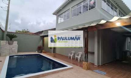 Sobrado com 4 quartos, Agenor de Campos, Mongaguá - R$ 639 mil, Cod: 2401