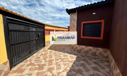 Casa com 2 quartos, balneário samas, mongaguá - r$ 240 mil, cod: 833075