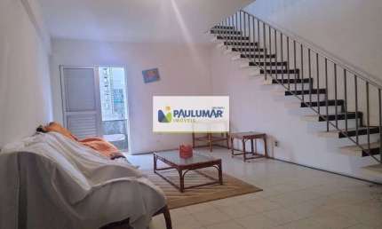 Cobertura com 4 quartos, Centro, Mongaguá - R$ 340 mil, Cod: 833099
