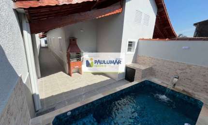Casa com 3 quartos, Balneário Plataforma, Mongaguá - R$ 409 mil, Cod: 833131