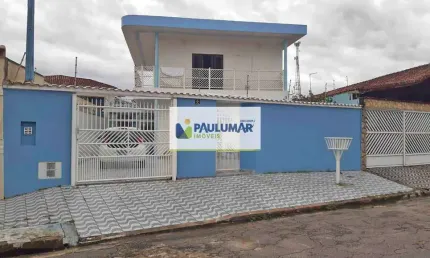 Sobrado com 3 quartos, Solemar, Praia Grande - R$ 600 mil, Cod: 833221