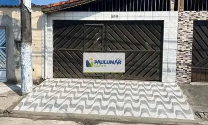 Casa com 2 quartos, melvi, praia grande - r$ 349 mil, cod: 833234