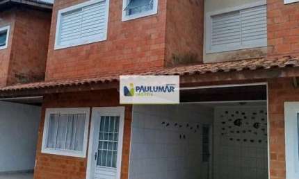 Sobrado de Condomínio com 3 dorms, Vila São Paulo, Mongaguá - R$ 280 mil, Cod: 833001