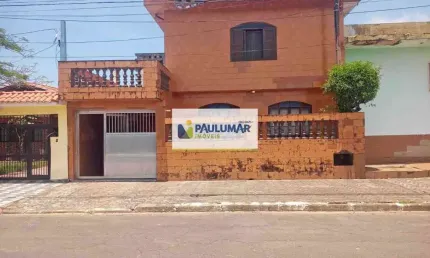 Sobrado com 3 quartos, solemar, praia grande - r$ 450 mil, cod: 833338