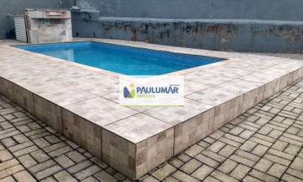 Sobrado de Condomínio com 2 quartos, Vila Atlântica, Mongaguá - R$ 318 mil, Cod: 833589