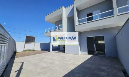 Sobrado com 3 quartos, cibratel ii, itanhaém - r$ 755 mil, cod: 833707