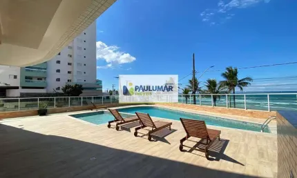 Apartamento com 2 quartos, vila atlântica, mongaguá - r$ 390 mil, cod: 833770
