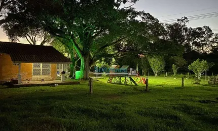 Sítio com 3 dormitórios à venda, 9000 m² por r$ 500.000,00 - neópolis - gravataí/rs