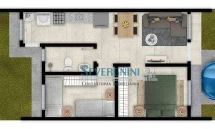 Casa com 2 dormitórios à venda, 48 m² por R$ 230.000,00 - Residencial Meu Rincão - Cachoeirinha/RS