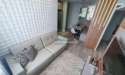 Apartamento com 2 dormitórios à venda, 46 m² por R$ 262.000,00 - Passos dos Ferreiros - Gravataí/RS