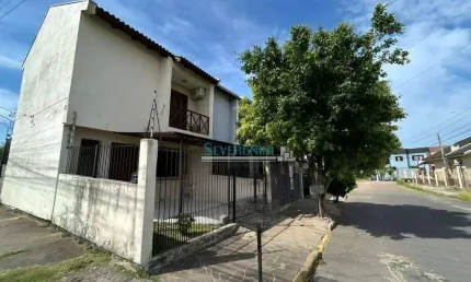Sobrado com 2 dormitórios, 91 m² - venda por r$ 318.000 ou aluguel por r$ 2.300/mês - parque da matriz - cachoeirinha/rs