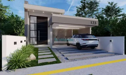 Casa com 3 dormitórios à venda, 95 m² por R$ 667.000,00 - Terranova Bairro Planejado - Gravataí/RS