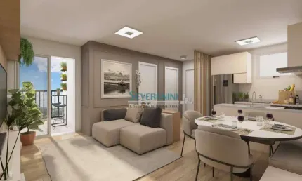 Apartamento com 1 dormitório à venda, 56 m² por R$ 265.000,00 - Oriço - Gravataí/RS
