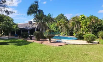 Chácara com 4 dormitórios à venda, 10000 m² por r$ 1.350.000,00 - cadiz - gravataí/rs