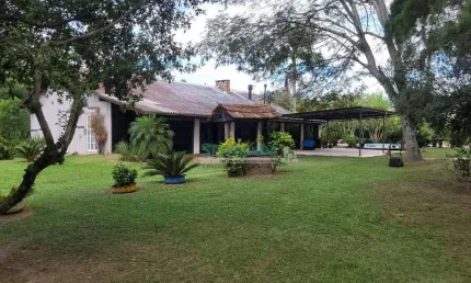 Chácara com 4 dormitórios à venda, 10000 m² por r$ 1.350.000,00 - cadiz - gravataí/rs