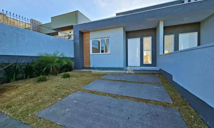 Casa com 3 dormitórios à venda, 79 m² por r$ 449.000,00 - dom feliciano - gravataí/rs
