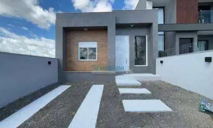 Casa com 3 dormitórios à venda, 94 m² por r$ 470.000,00 - bela vista - gravataí/rs