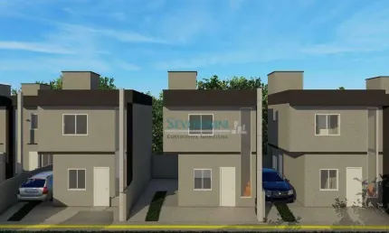 Sobrado com 2 dormitórios à venda, 53 m² por R$ 249.900,00 - Dona Mercedes - Gravataí/RS