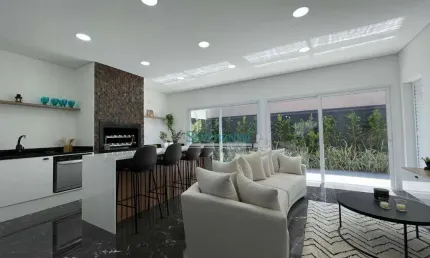 Sobrado com 3 dormitórios para alugar, 137 m² por R$ 5560/mês - Vale Ville - Gravataí/RS