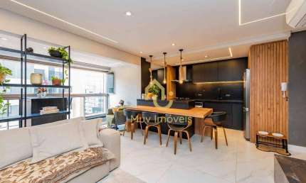 Apartamento mobiliado à venda, 115 m²  - Água Verde - Curitiba/PR