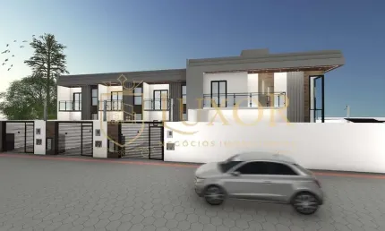 Casa tipo sobrado alto padrão de 3 dormitórios localizada na  praia do itacolomi em balneário piçarras sc