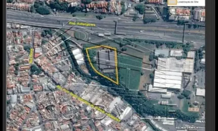 GA1318 - Vendo galpão na Vila Anastacio com 20.000 metros de terreno, 7.000 metros de galpão, 5.500 metros de área fabril, 1.500 metros de área de esc