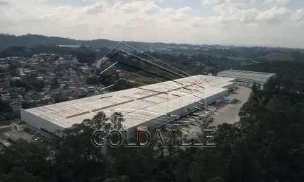 Ga4694 -  excelente oportunidade de locação! galpão no embu das artes em condomínio fechado com infraestrutura classe a e 8.180 metros de área constru