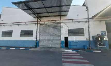 Ga5526 - alugo este galpão no taboão da serra dentro de condomínio com 689 metros de área fabril e 7 metros de pé direito.