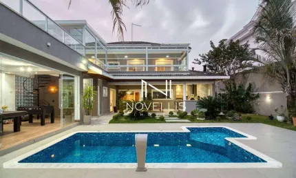 Casa com 5 dormitórios para alugar, 420 m² por r$ 18.760,00/mês - urbanova - são josé dos campos/sp