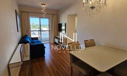 Apartamento com 2 dormitórios para alugar, 52 m² por R$ 4.245,00/mês - Jardim Oswaldo Cruz - São José dos Campos/SP