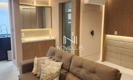 Apartamento com 1 dormitório para alugar, 40 m² por R$ 4.467/mês - Jardim Aquarius - São José dos Campos/SP